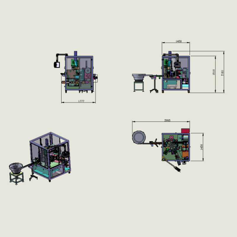 Round Filter Filling and Packaging Machine