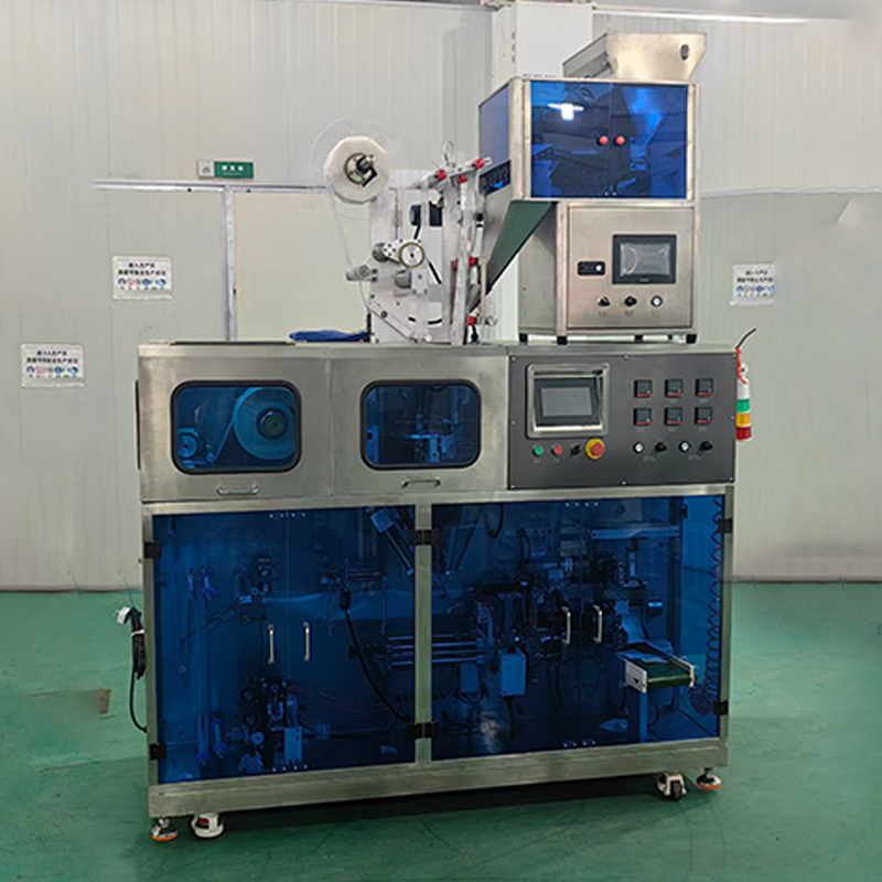 Horizontal Pyramid and Flat Tea Bag Packaging Machine with Outer Envelope