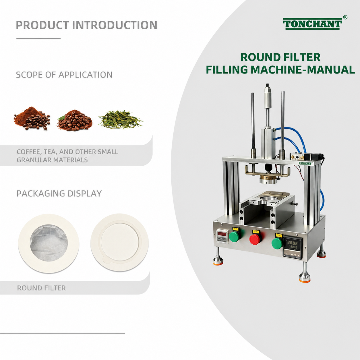 Round Filter Filling Machine-Manual