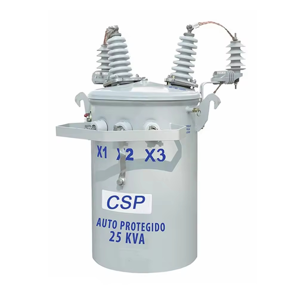 S-M 24KV 100kva Transformator monofazic montat pe stâlp pentru distribuția electrică, transformator cu ulei