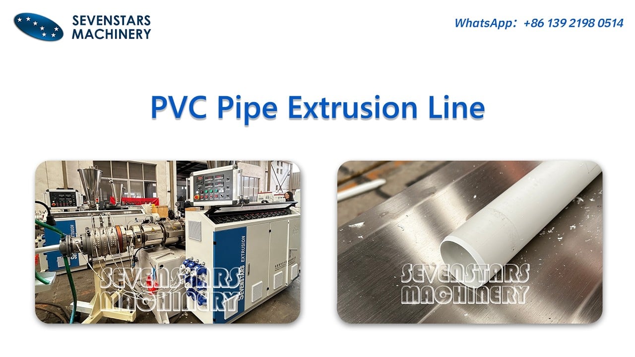 PVC Pipe Extrusion Line