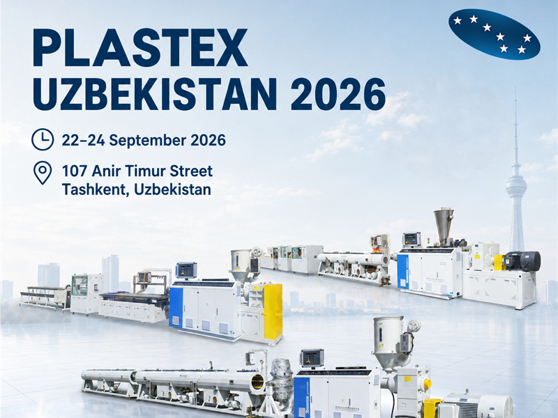 We're Heading to Plastex Uzbekistan 2026 — Visit Sevenstars Machinery at Booth F52!
