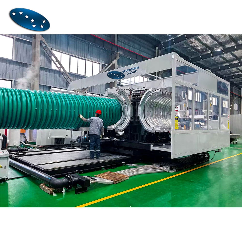 Double Wall Corrugated Pipe Extrusion Line