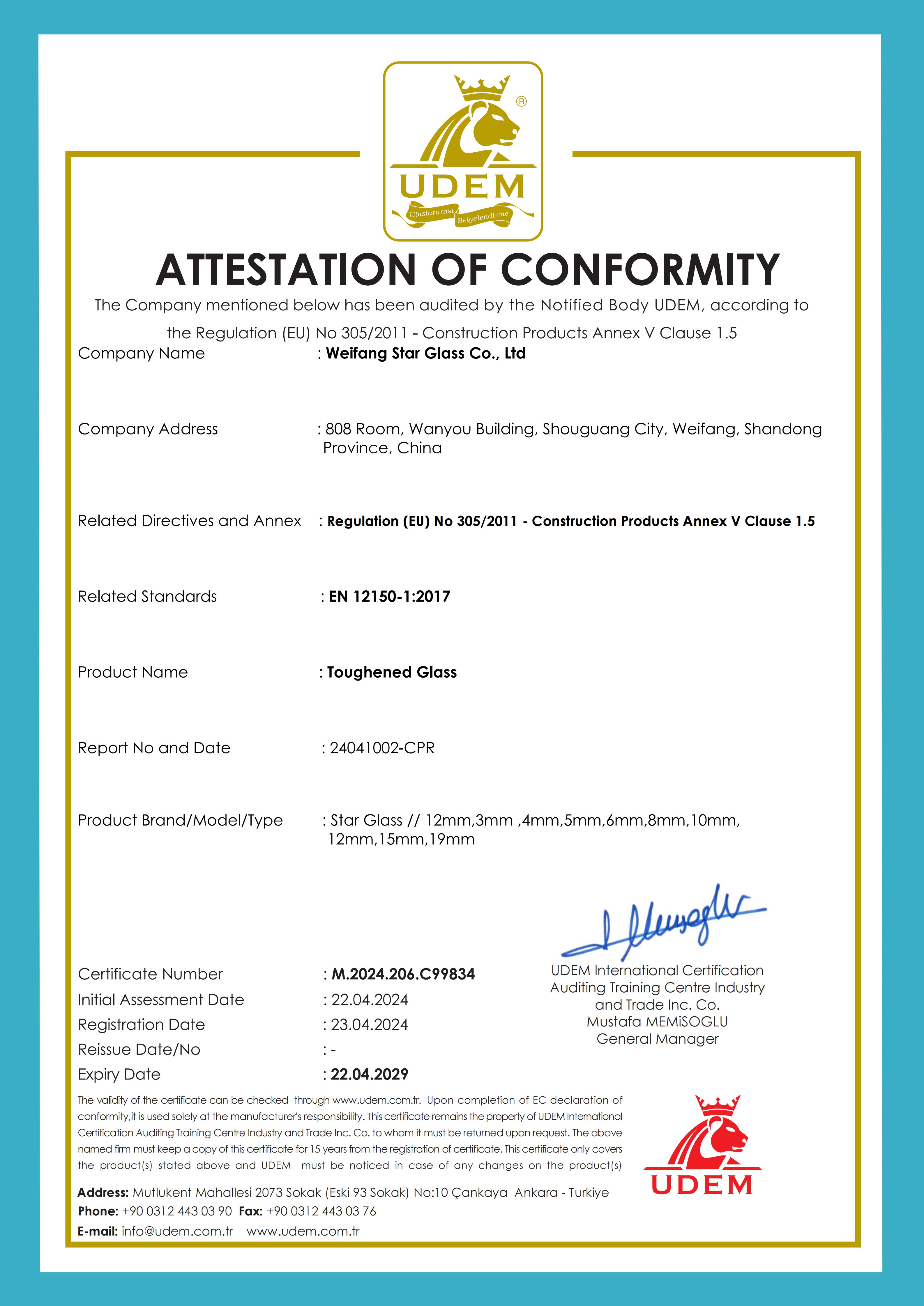 certification