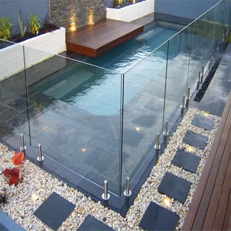 Make a statement with a long silver mirror