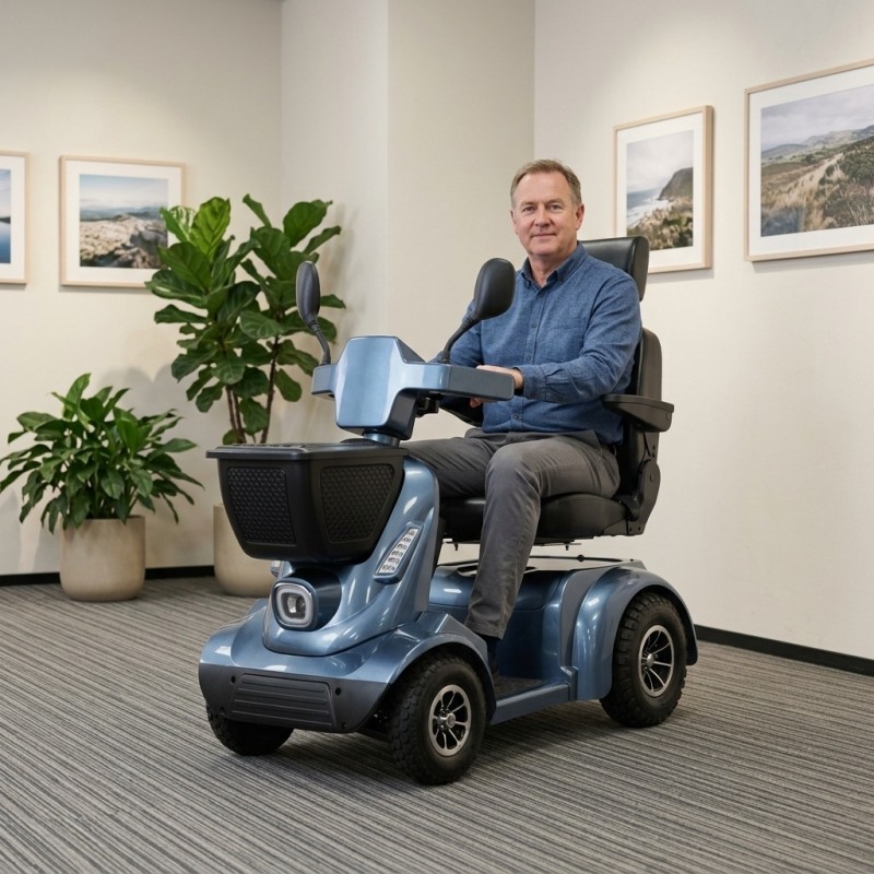 BC-MS02 Heavy-Duty All-Terrain Mobility Scooter
