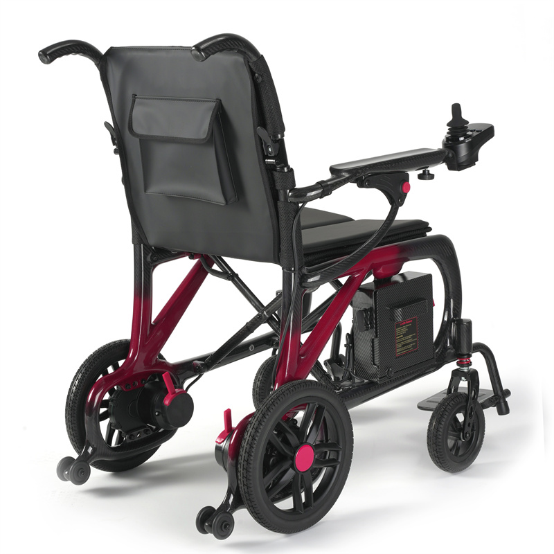 BC-EC8003-X itin lengvas anglies pluošto elektrinis vežimėlis