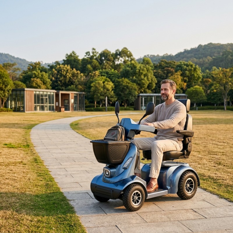 BC-MS02 Heavy-Duty All-Terrain Mobility Scooter
