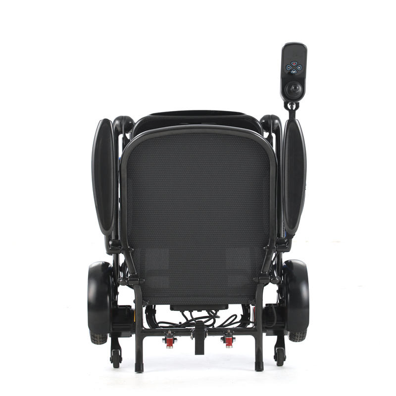 كرسي متحرك كهربائي خفيف مصنوع من ألياف الكربون للتنقل والسفر BC-EC8002-S