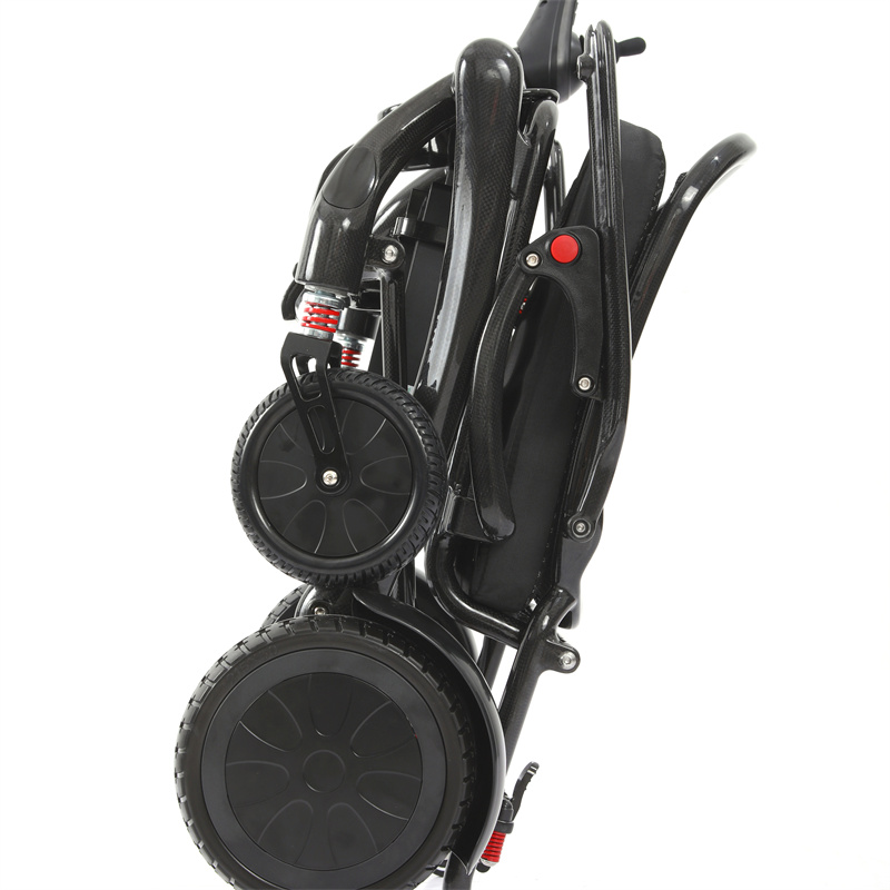 BC-EC8002-B Luxury Rigid Ultra-Light Carbon Fiber Electric Wheelchair