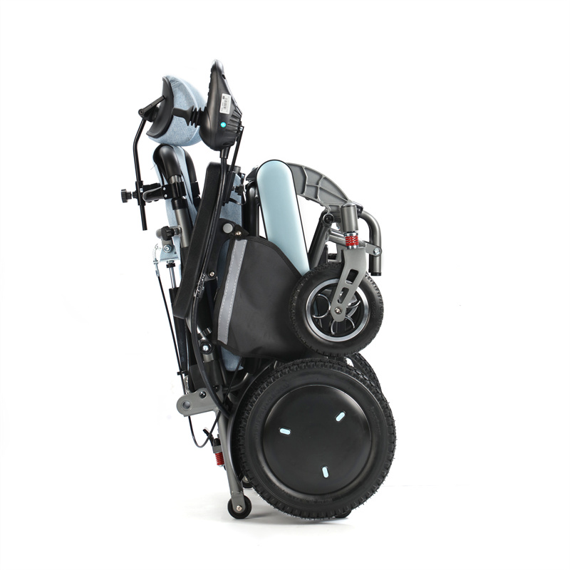 Fauteuil roulant électrique inclinable BC-EA8000-UPMR avec repose-jambes surélevé | pour soins à domicile