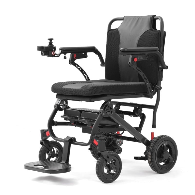 Silla de ruedas eléctrica todoterreno ultra ligera de magnesio BC-EM806B