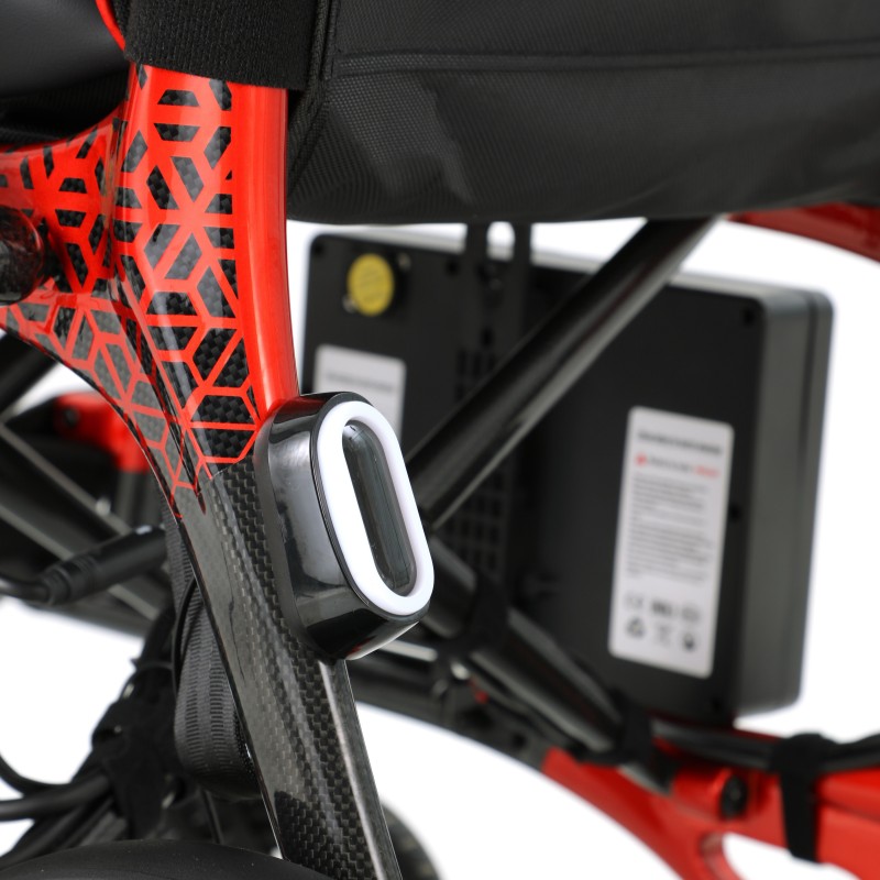 Baichen BC-EC8003-UP – ultralengvas anglies pluošto elektrinis vežimėlis