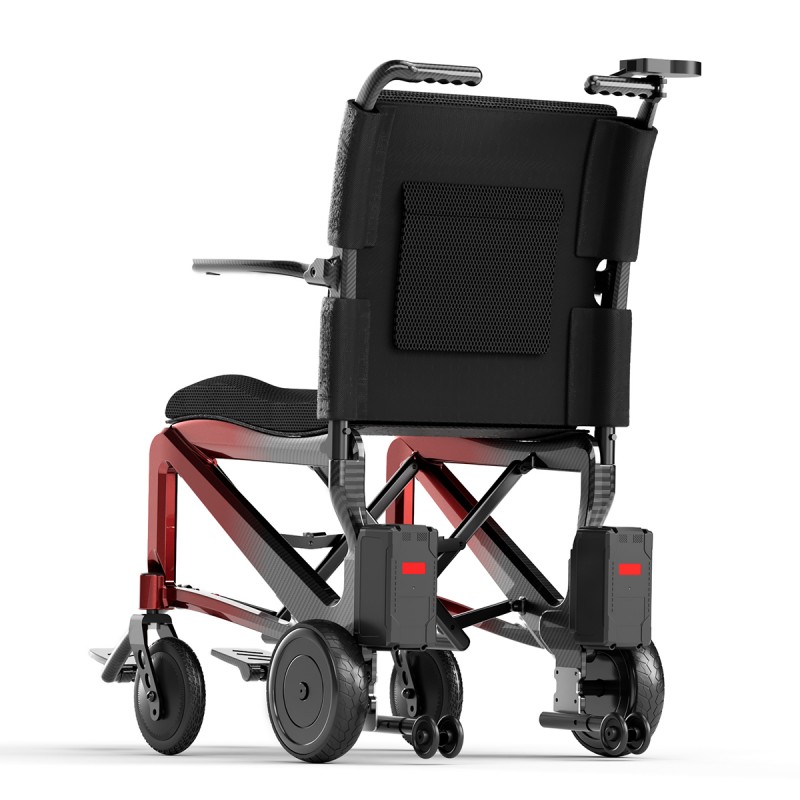 BC-EC8003-X (6 colių) naujos konstrukcijos anglies pluošto elektros vežimėlis su 6 colių ratu