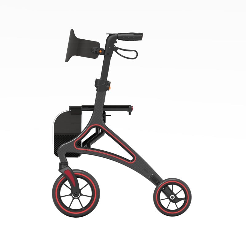 عكاز خفيف الوزن قابل للطي بتصميم جديد من ألياف الكربون (BC-WA03) (لتصنيع حسب الطلب OEM/ODM)