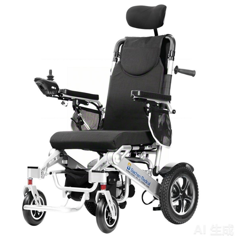Xe lăn điện điều chỉnh tư thế ngả lưng BC-EA8000-MR do nhà máy cung cấp