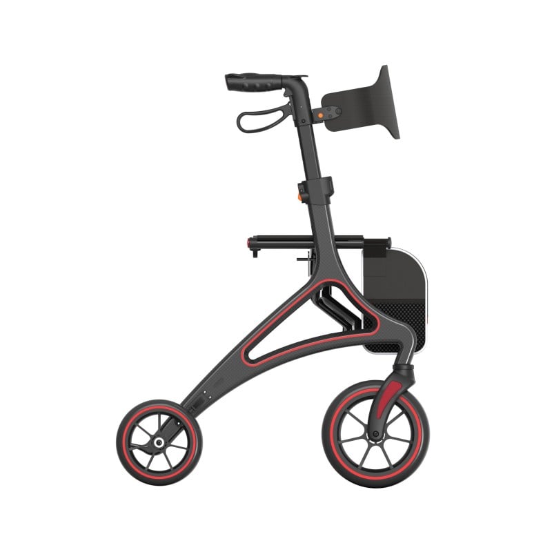 عكاز خفيف الوزن قابل للطي بتصميم جديد من ألياف الكربون (BC-WA03) (لتصنيع حسب الطلب OEM/ODM)