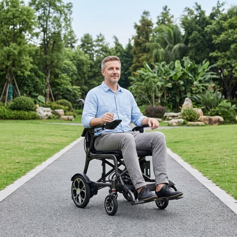 bc-ec8003-a-electric-wheelchair-landscaped-paved-path.jpg