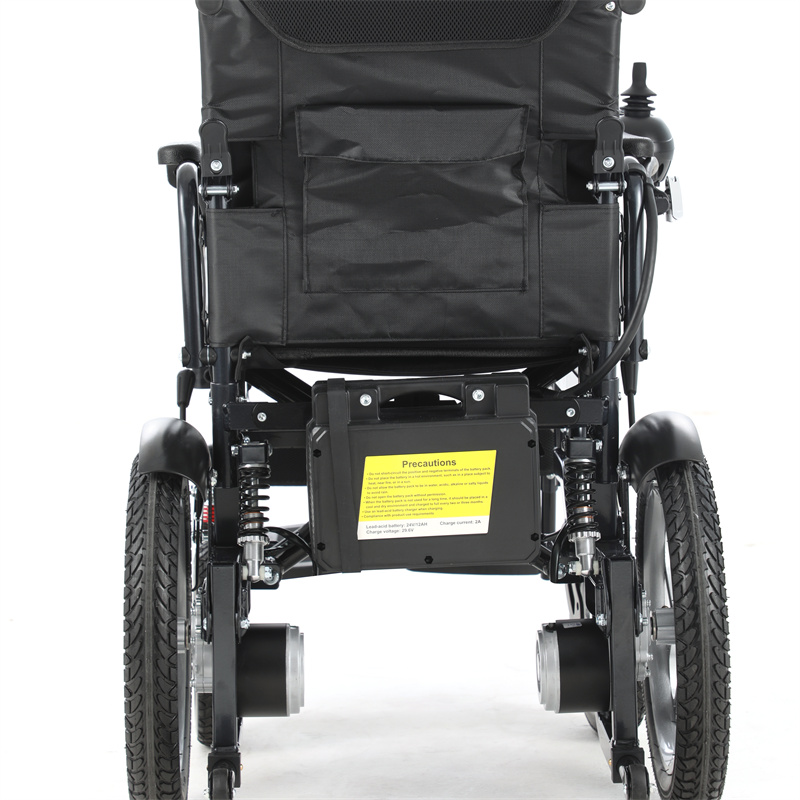 BC-ES6001-D Kļojams portatīvs tērauda elektriskais ratiņkrēsls