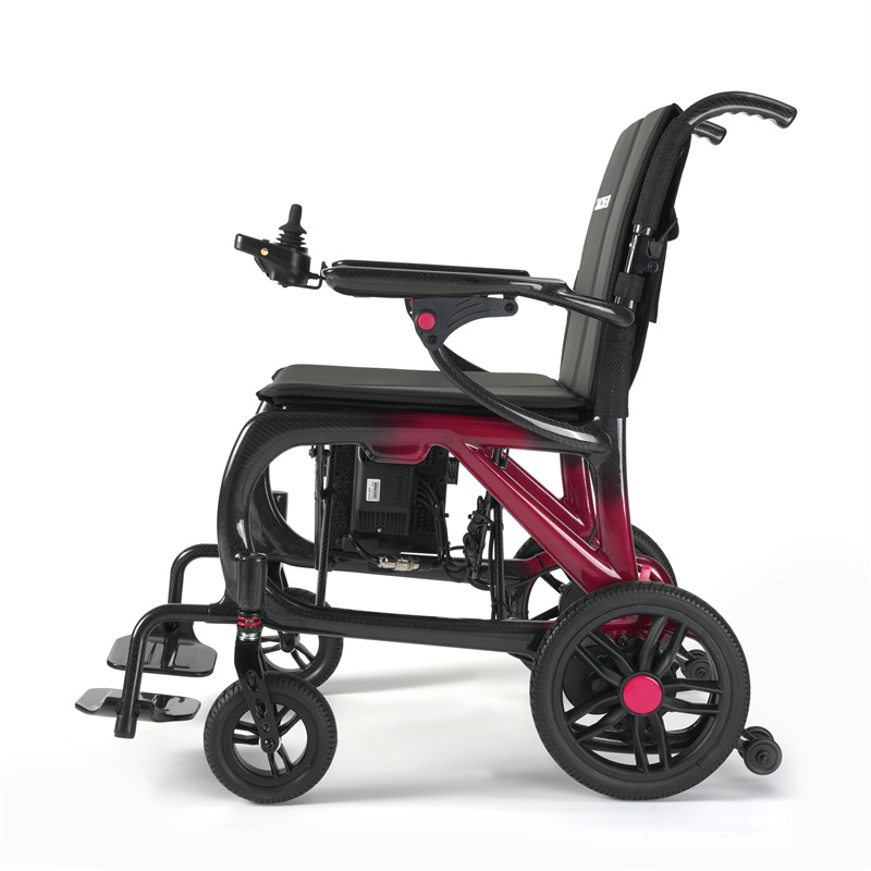 BC-EC8003-X itin lengvas anglies pluošto elektrinis vežimėlis