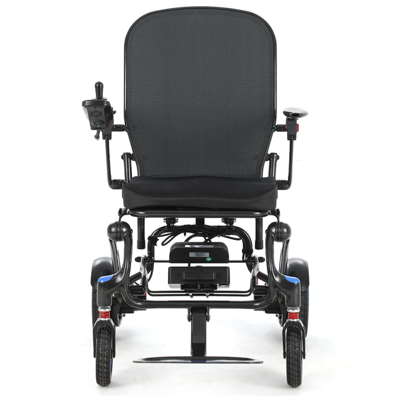 كرسي متحرك كهربائي خفيف مصنوع من ألياف الكربون للتنقل والسفر BC-EC8002-S