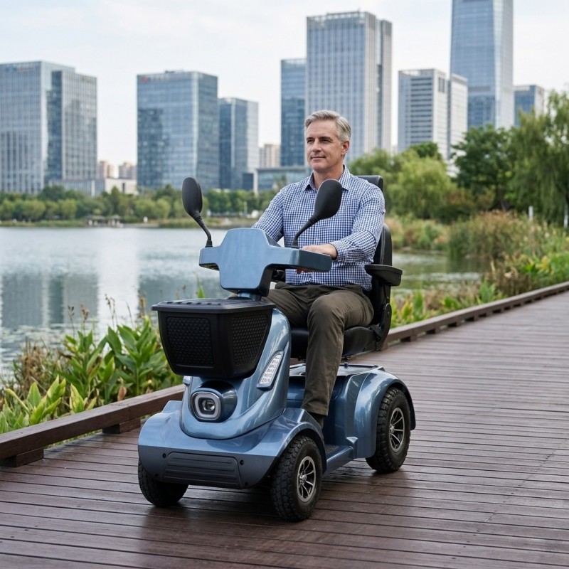 BC-MS02 Heavy-Duty All-Terrain Mobility Scooter
