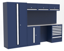 TOMAC TC11S851 Pro Modular Storage: 500/600mm Depth, Heavy-Duty, Customizable for Garages & Workshops