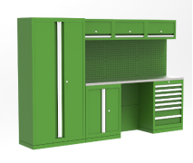 TOMAC TC11S851 Pro Modular Storage: 500/600mm Depth, Heavy-Duty, Customizable for Garages & Workshops