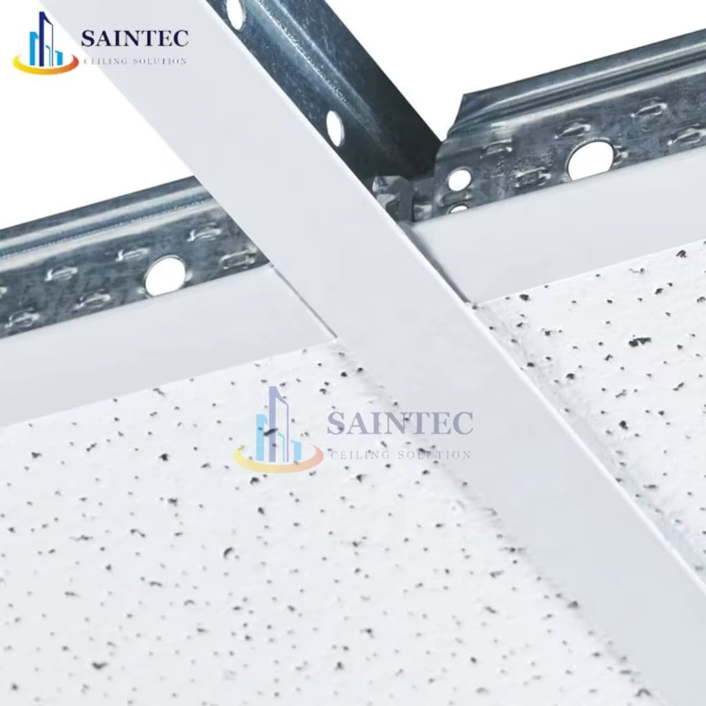 Ceiling Suspension Frame , Suspended Ceiling T-bar, Flat T24 Grid Ceiling System,solid Ceiling T Grid Galvanized Ceiling Frame