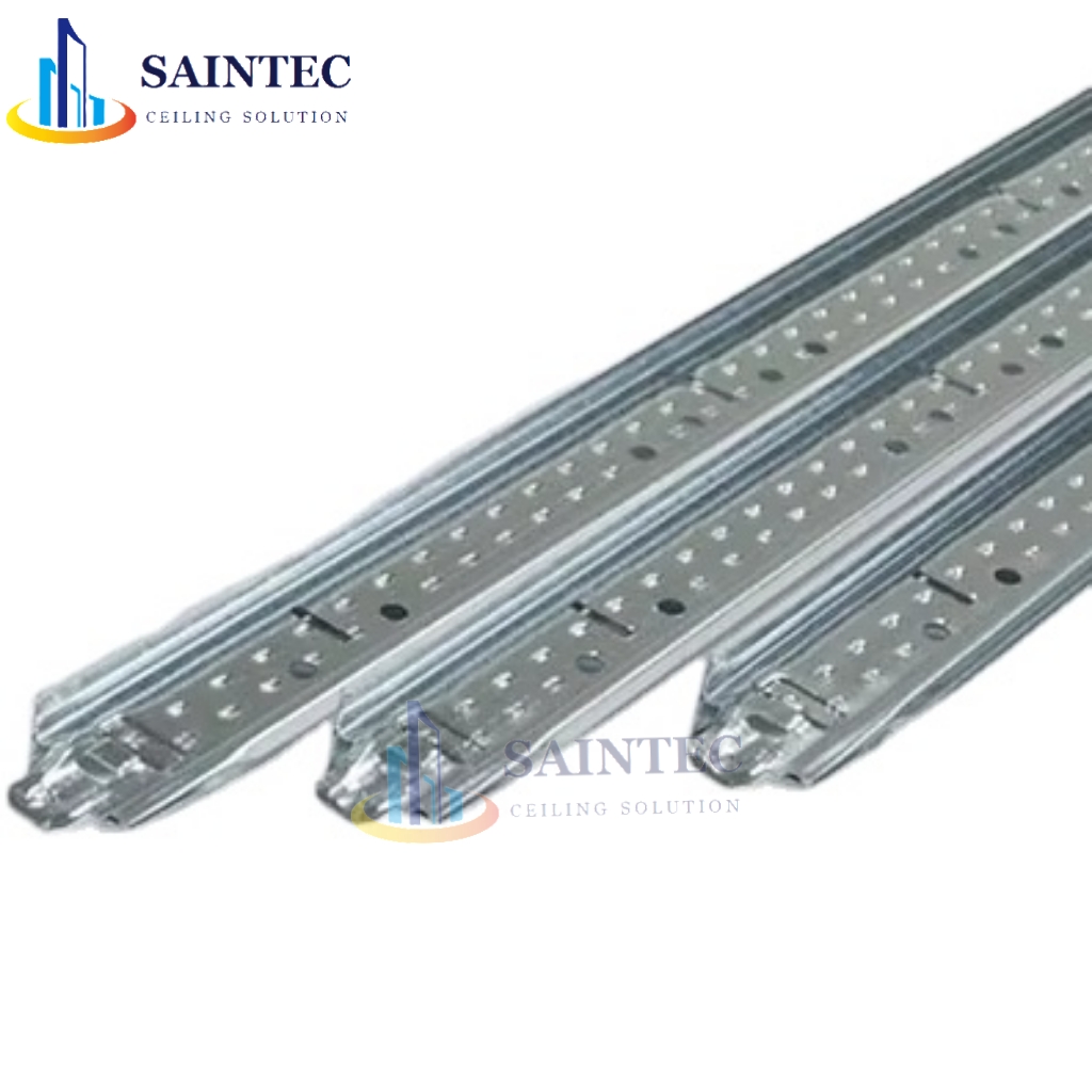 Saintec Modern Design Corrosion-resistant Fireproof High Strength Galvanized Steel Suspended Ceiling T-Bar ISO9001 Certified