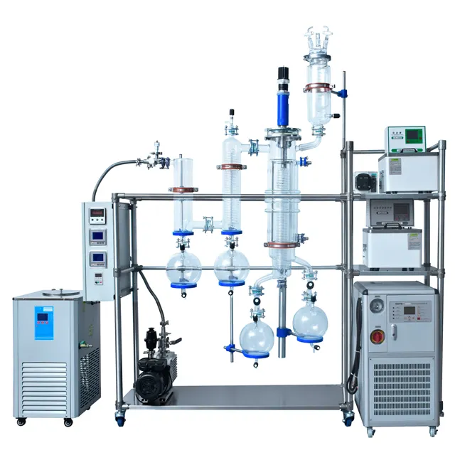 Maximizing Efficiency with Glass Wiped Film Distillation Techniques