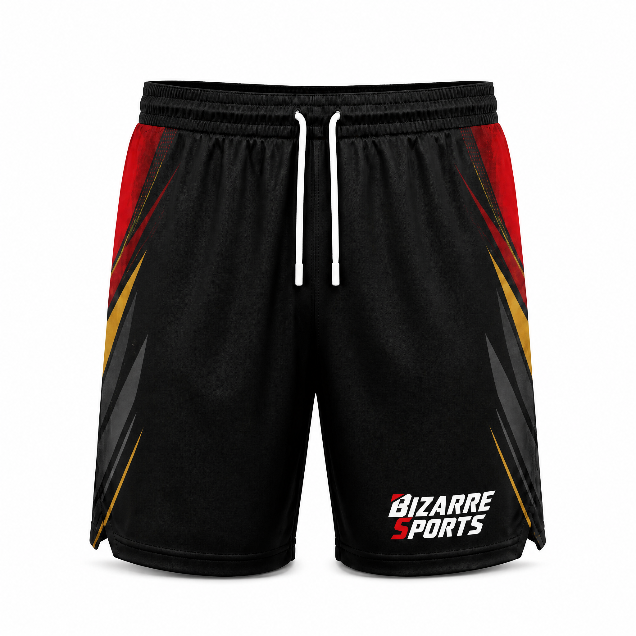 Pantaloncini da basket personalizzati da uomo con sublimazione e apertura laterale per abbigliamento da squadra e programmi di allenamento