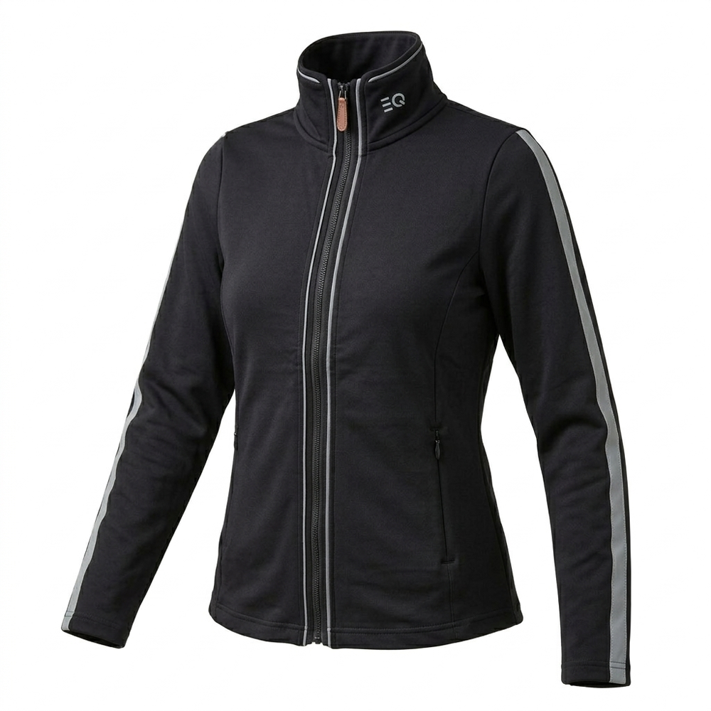 71 Private Label Langarm-Full-Zip-Reitshirt für Outdoor-Reiten, Training und professionelle Reitveranstaltungen