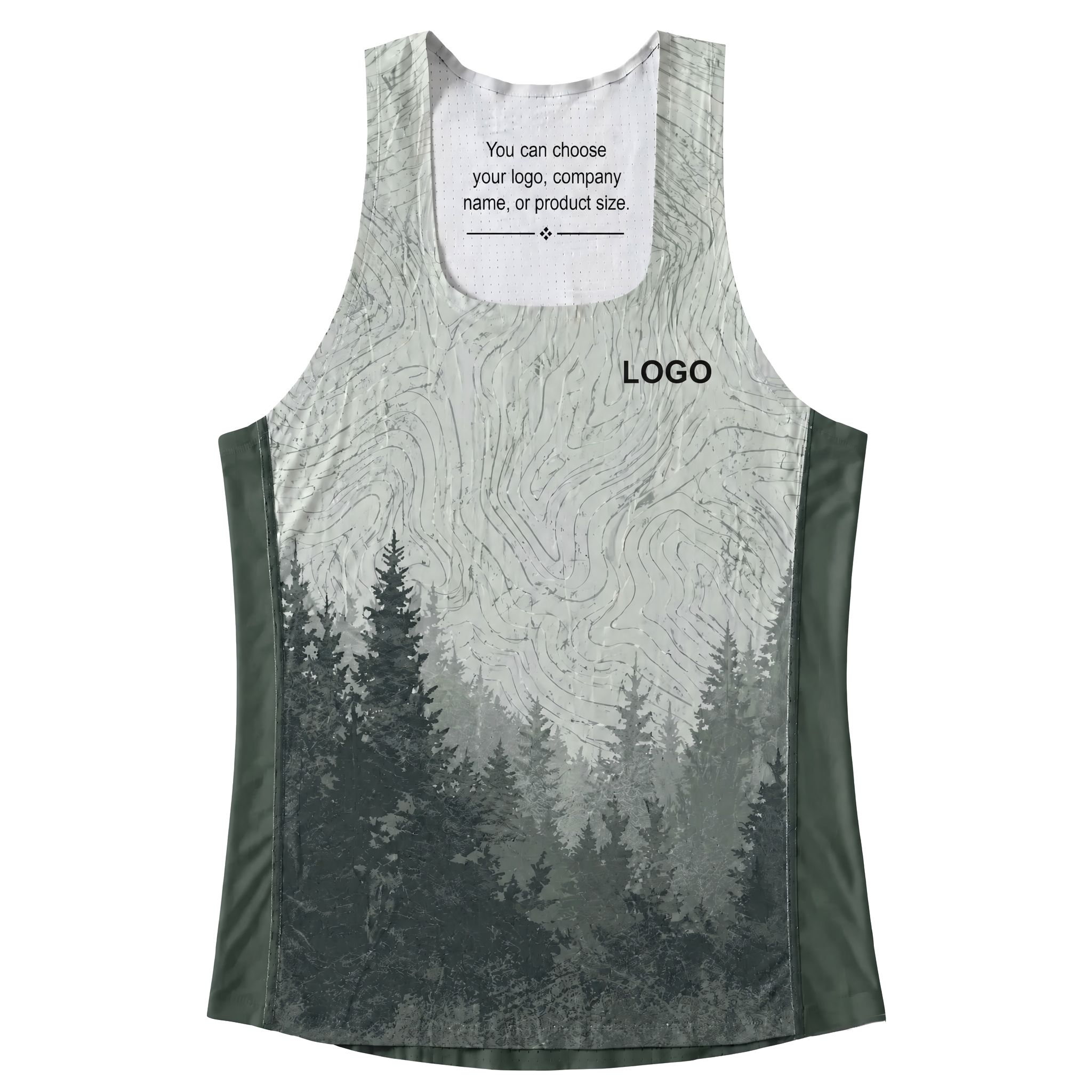 Ultra-Light 100% Nylon Seamless Sports Tank Unisex Breathable Running Gym Trail Sleeveless Shirt