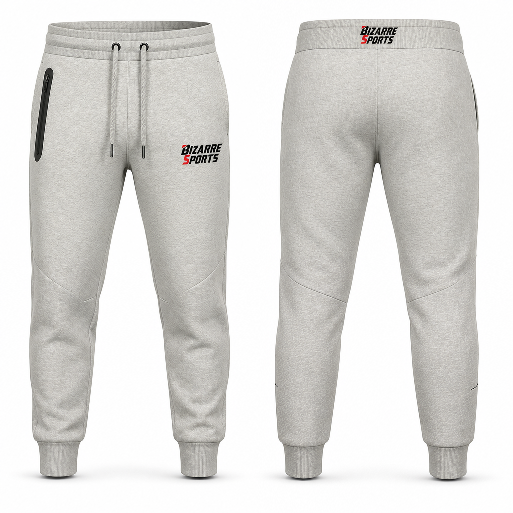 Men's Basketball Fleece Joggers 320G Scuba Fleece Ergonomic Tapered Training Fit