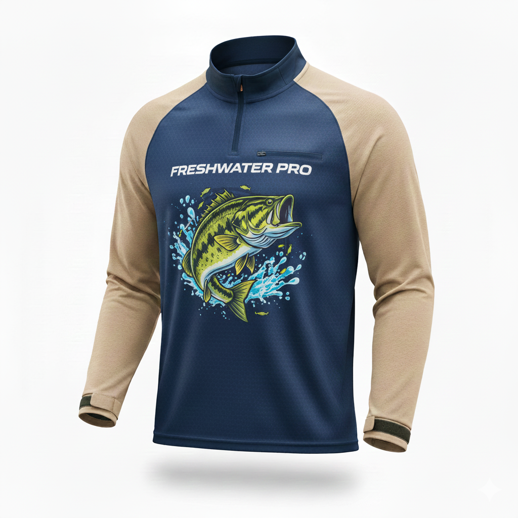 Wie man die besten individuellen Angeln-Shirts für Großbestellungen auswählt