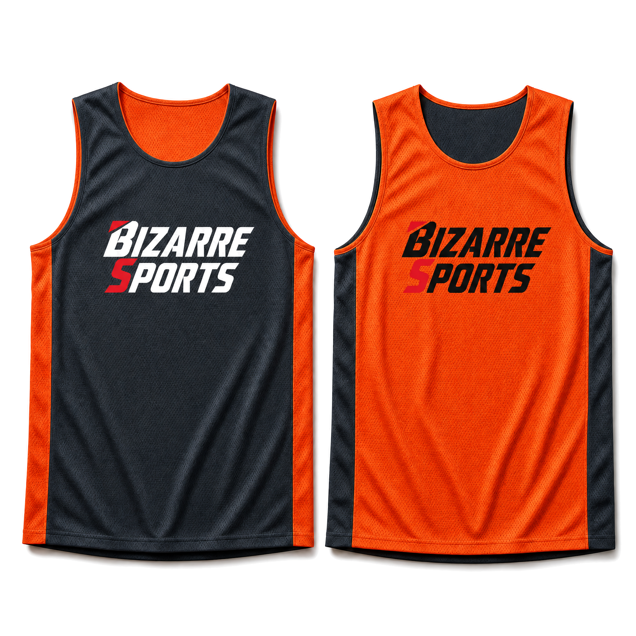 Customisable Circle Logo Basketball Jersey Set with Sublimation Reverse-Print + Two-Block Reversible across Training Sets