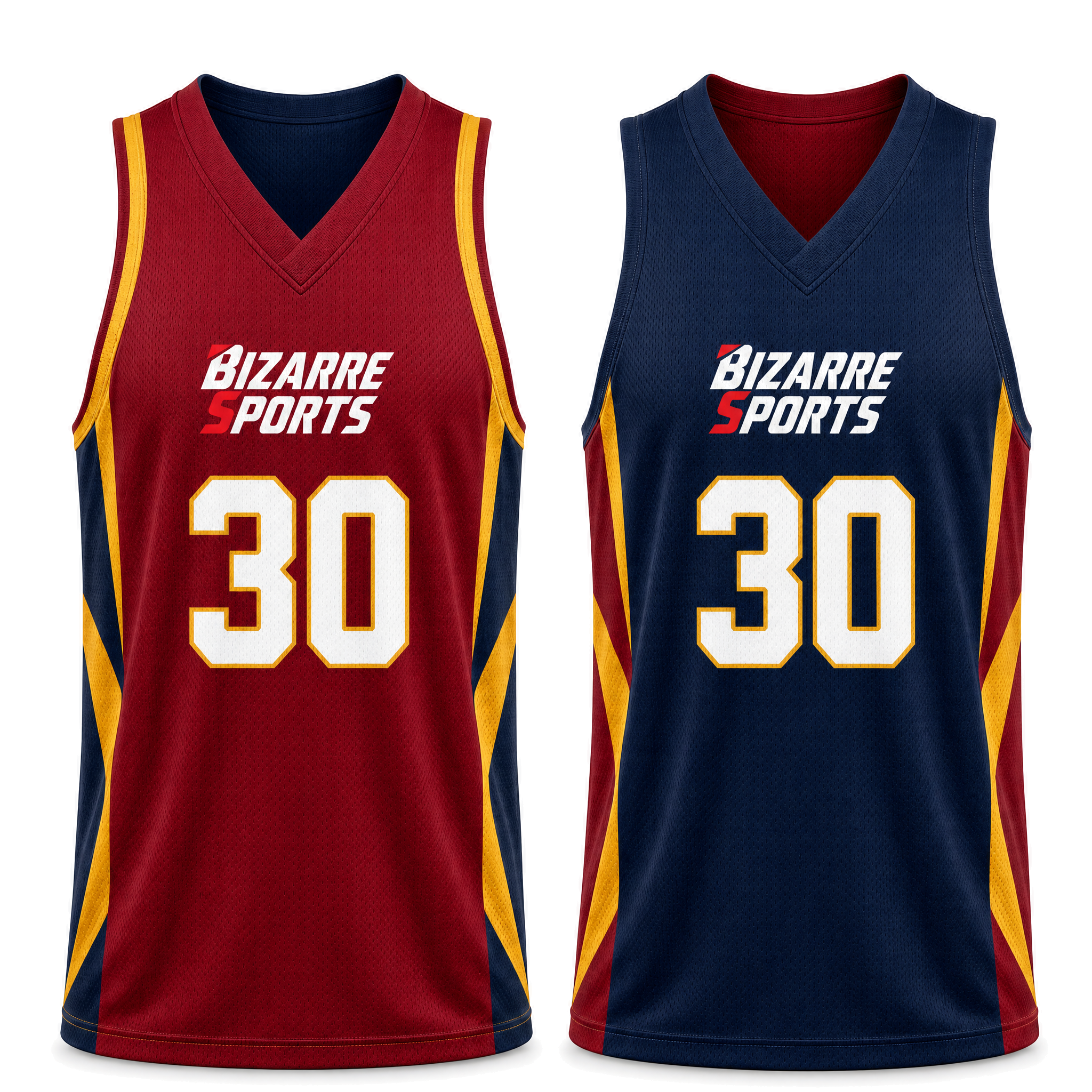 Camiseta sin mangas para hombre, reversible para baloncesto, personalizable, de poliéster con malla sublimada, 140 GSM, con ribete amarillo y tecnología antitranspirante