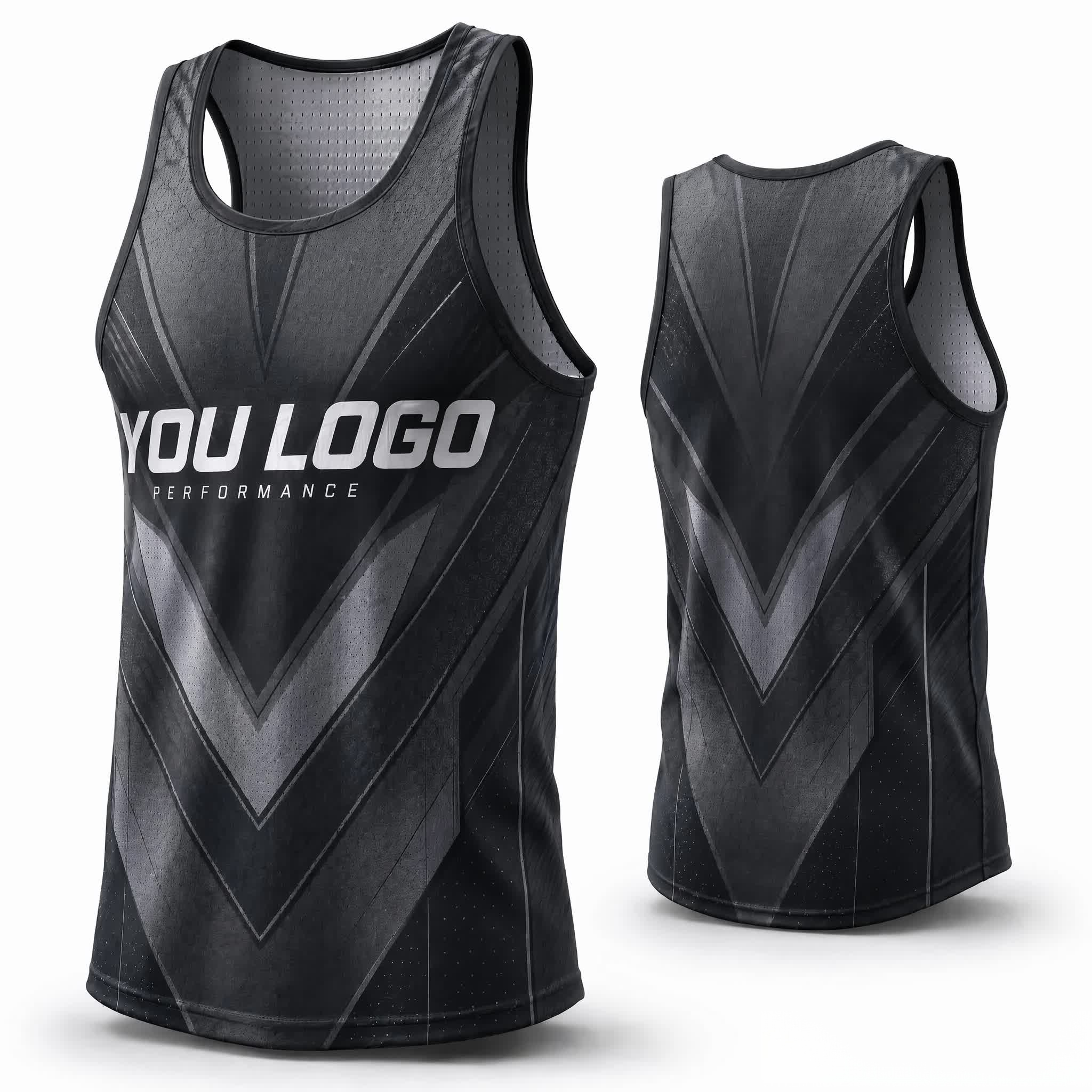 Lightweight Seamless Mesh Crewneck Tank | Men's Quick-Dry Breathable Running Sleeveless Tee