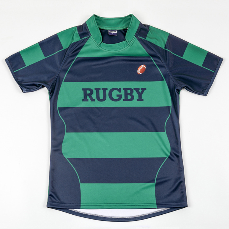individuelles gestreiftes Rugby-Polo