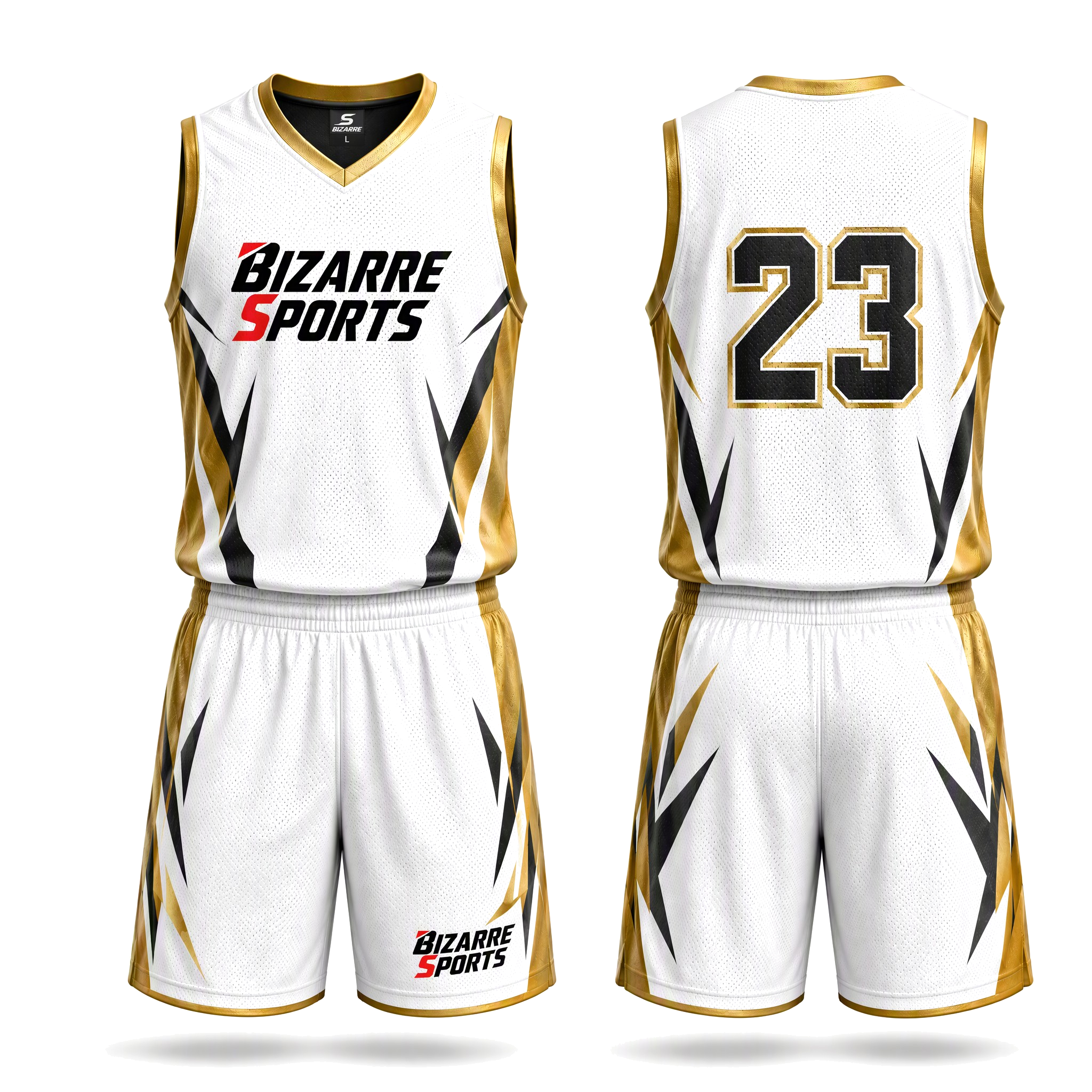 Collezione maschile: set composto da maglia e pantaloncini da basket con stampa a sublimazione su un solo lato (disponibile in qualsiasi taglia).