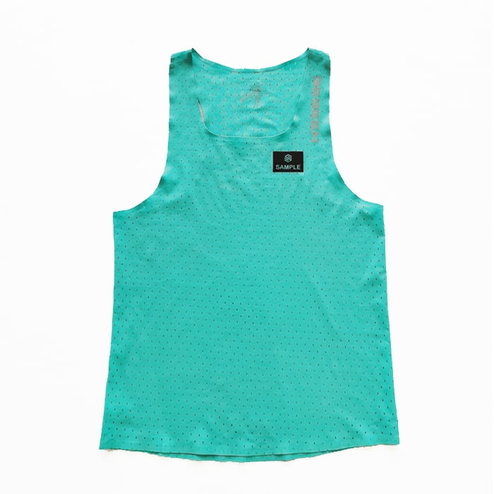 Nahtlose Singlet mit wärmegebundener Bandkonstruktion und individuellem scheuerfreiem Slim-Fit für ein optimales, ablenkungsfreies sportliches Erlebnis