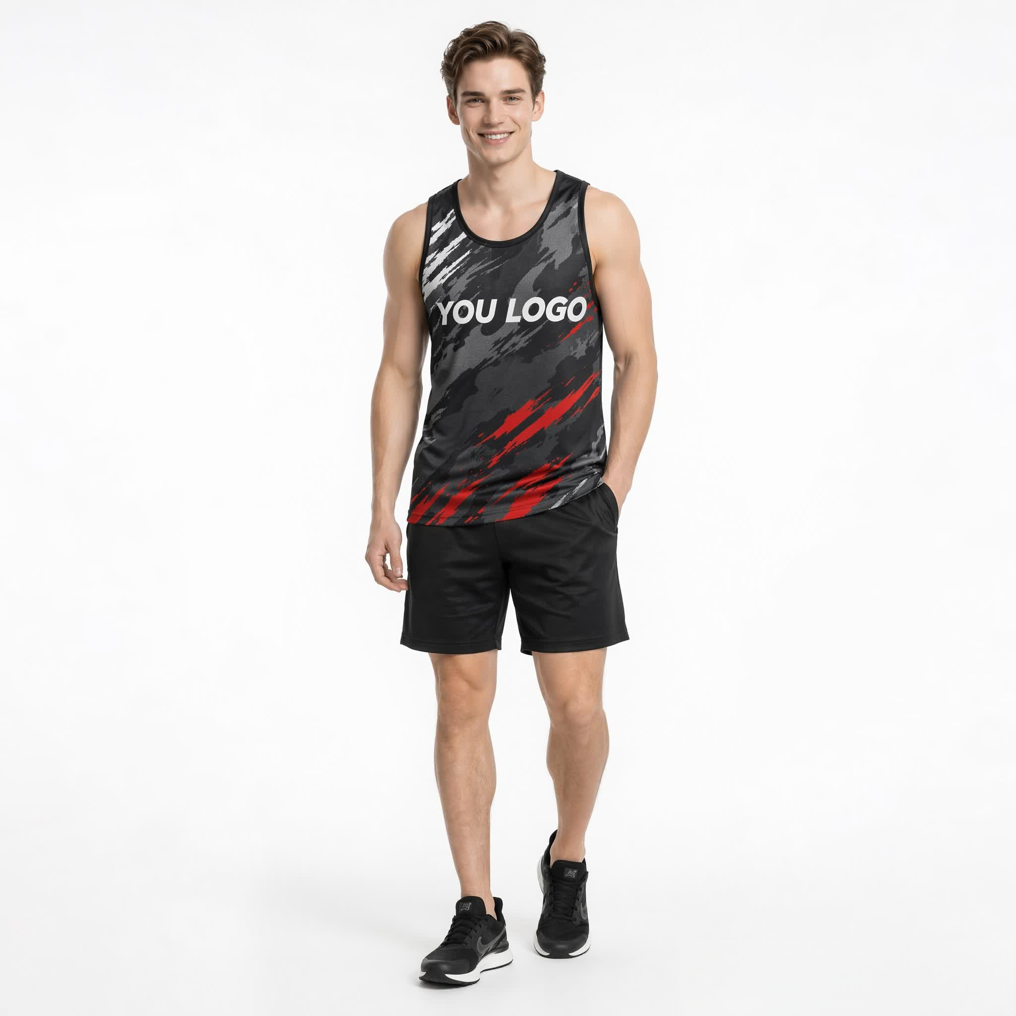 High-Elastic Cooling Seamless Mesh Tank | Men's Summer Quick-Dry Running Gym Vest