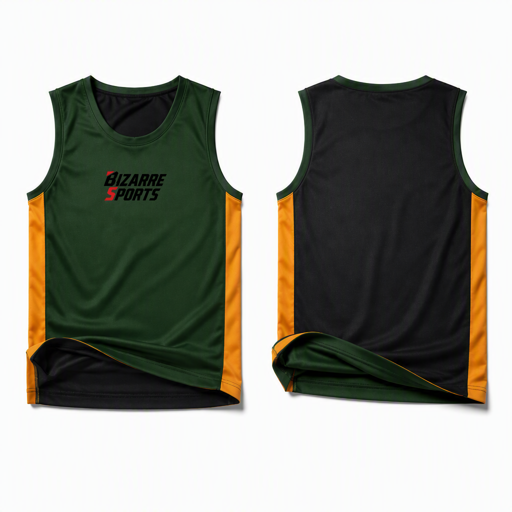 Maßgeschneidertes Herren-Umkehr-Basketball-Trikot | Vollsublimierte Rundhals-Team-Weste
