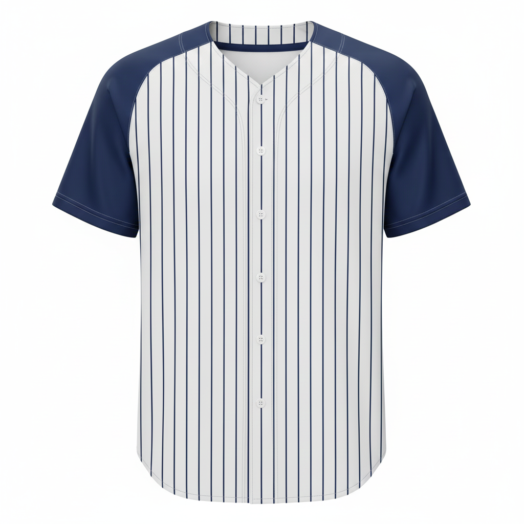 Tragen maßgefertigter Baseballtrikots