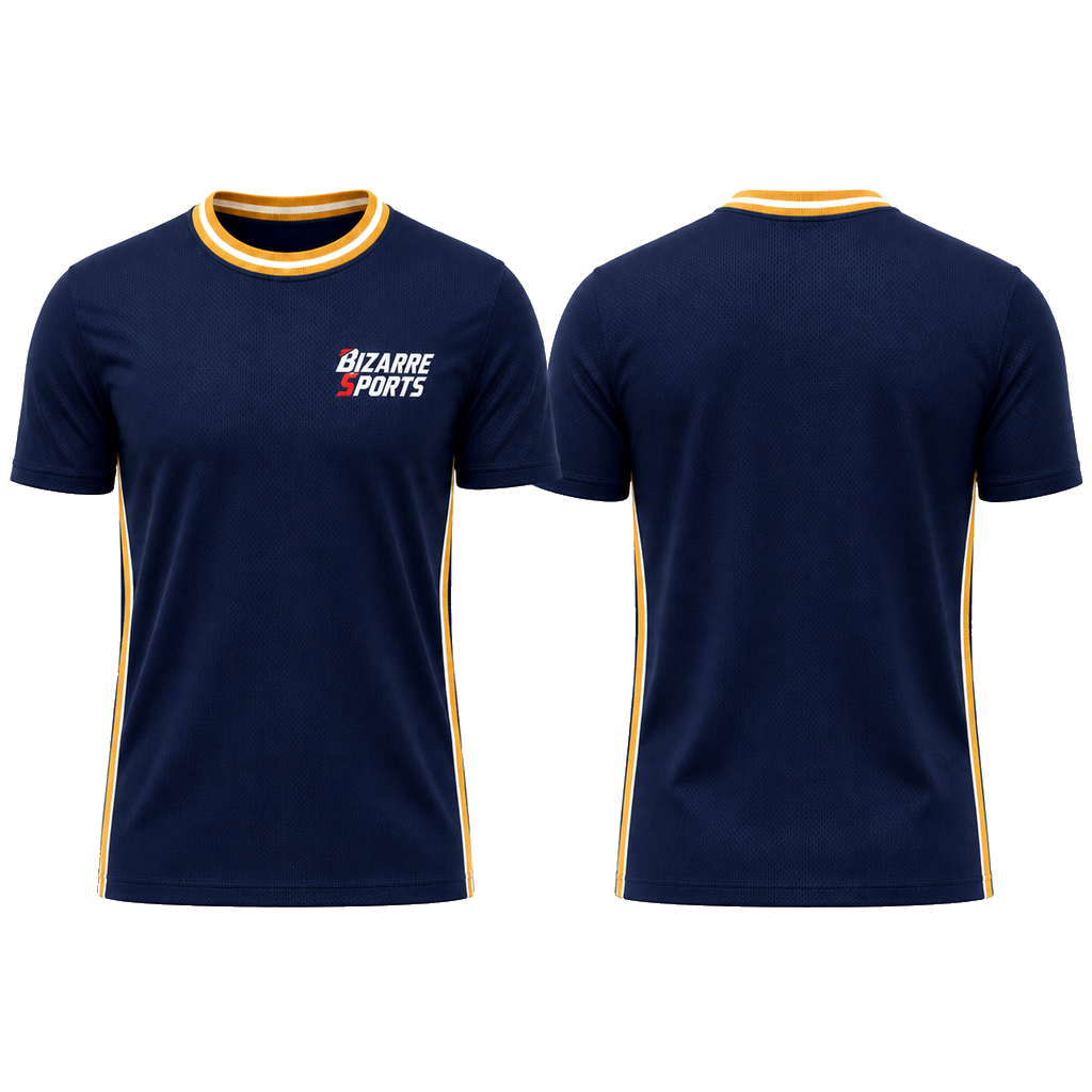 Double-Sided Basketball Shooter Jersey with Flatlock Stitching and Clean Straight Hem