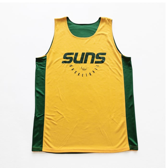 Leichtes doppelseitiges Basketball-Trikot mit individuellem Vollfarbdruck und schnelltrocknendem Material für Spiel- und Trainingsanzug