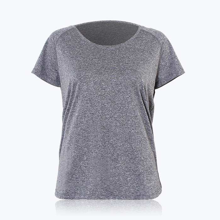 Camicia da allenamento per donna con logo personalizzato e tessuto elasticizzato traspirante per allenamenti comodi in campo