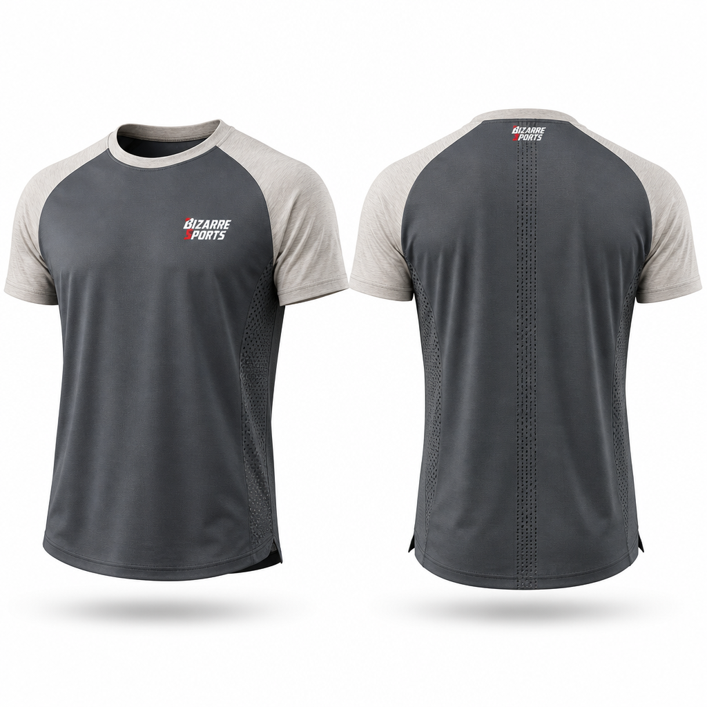 Wholesale Seamless T-Shirt with 140 GSM Porous Micro-Knit Weave and OEM Private Label Service Programme
