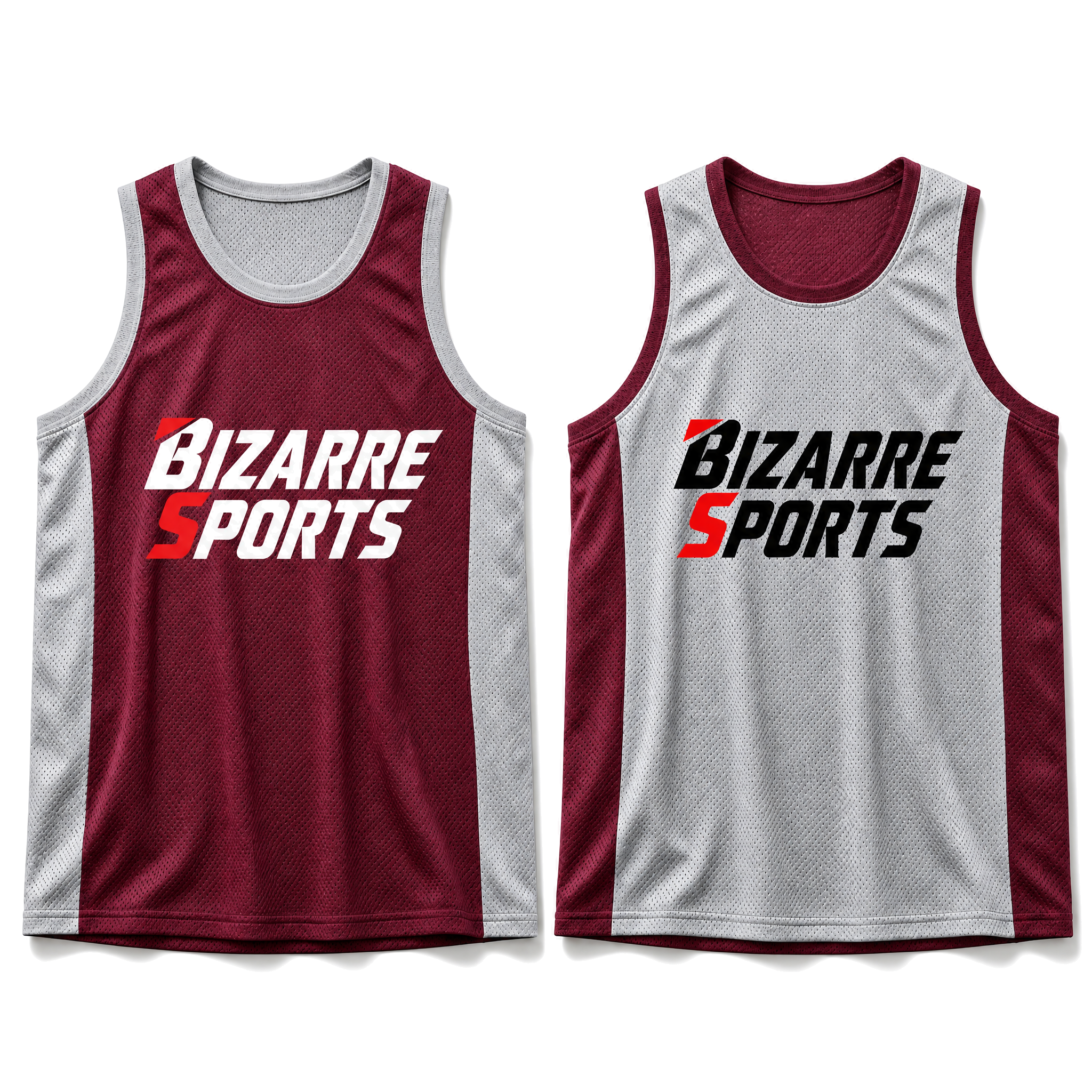 Classic Reversible Basketball Jersey Set across Single-Block Mens Practice and Competitive Training Programme